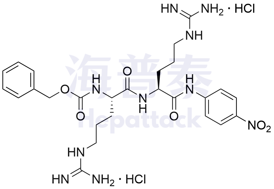 Z-Arg-Arg-pNA 201807-90-1 Structural Formula